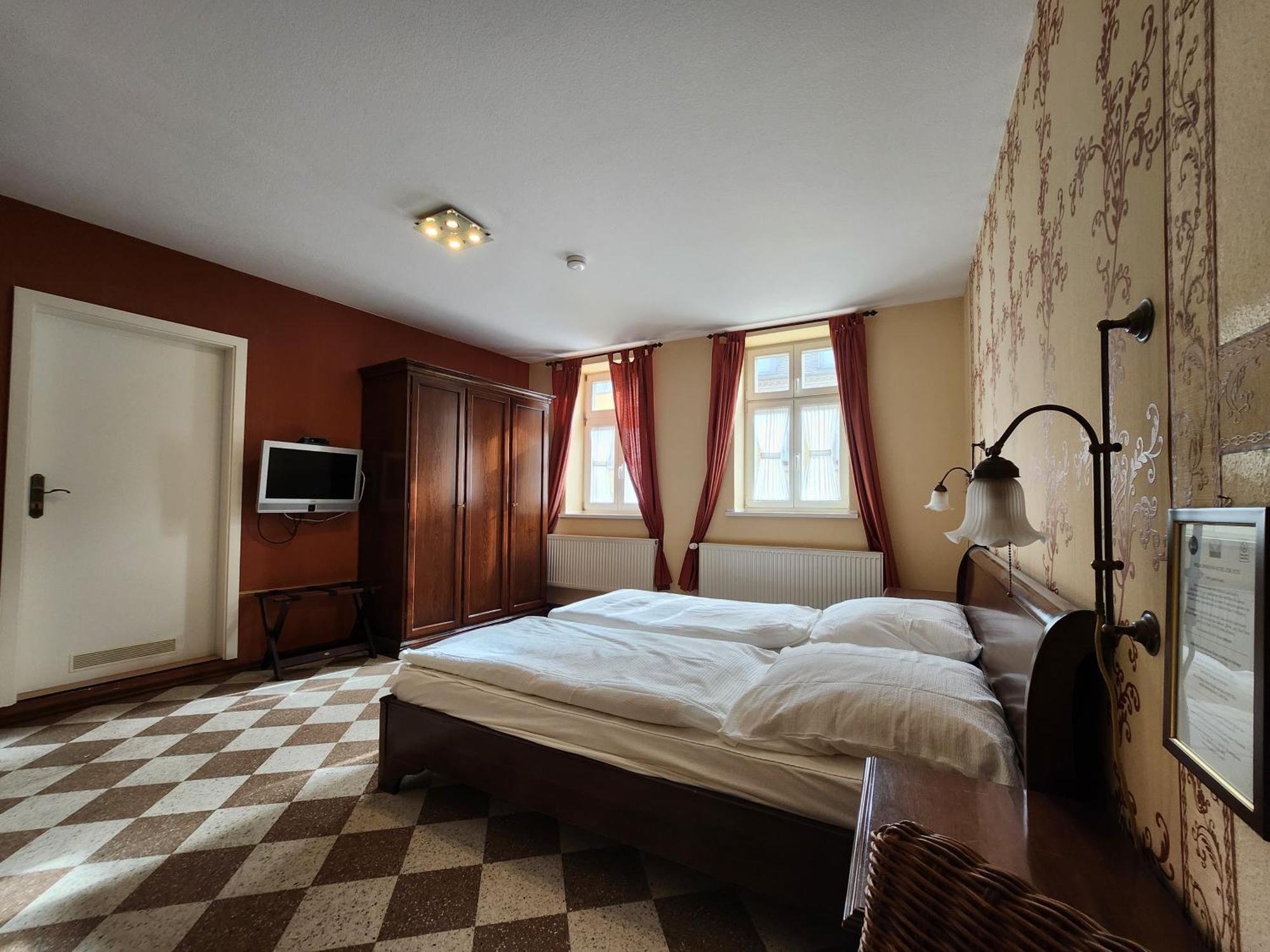 Hotel Garni Zur Post 韦尼格罗德 外观 照片