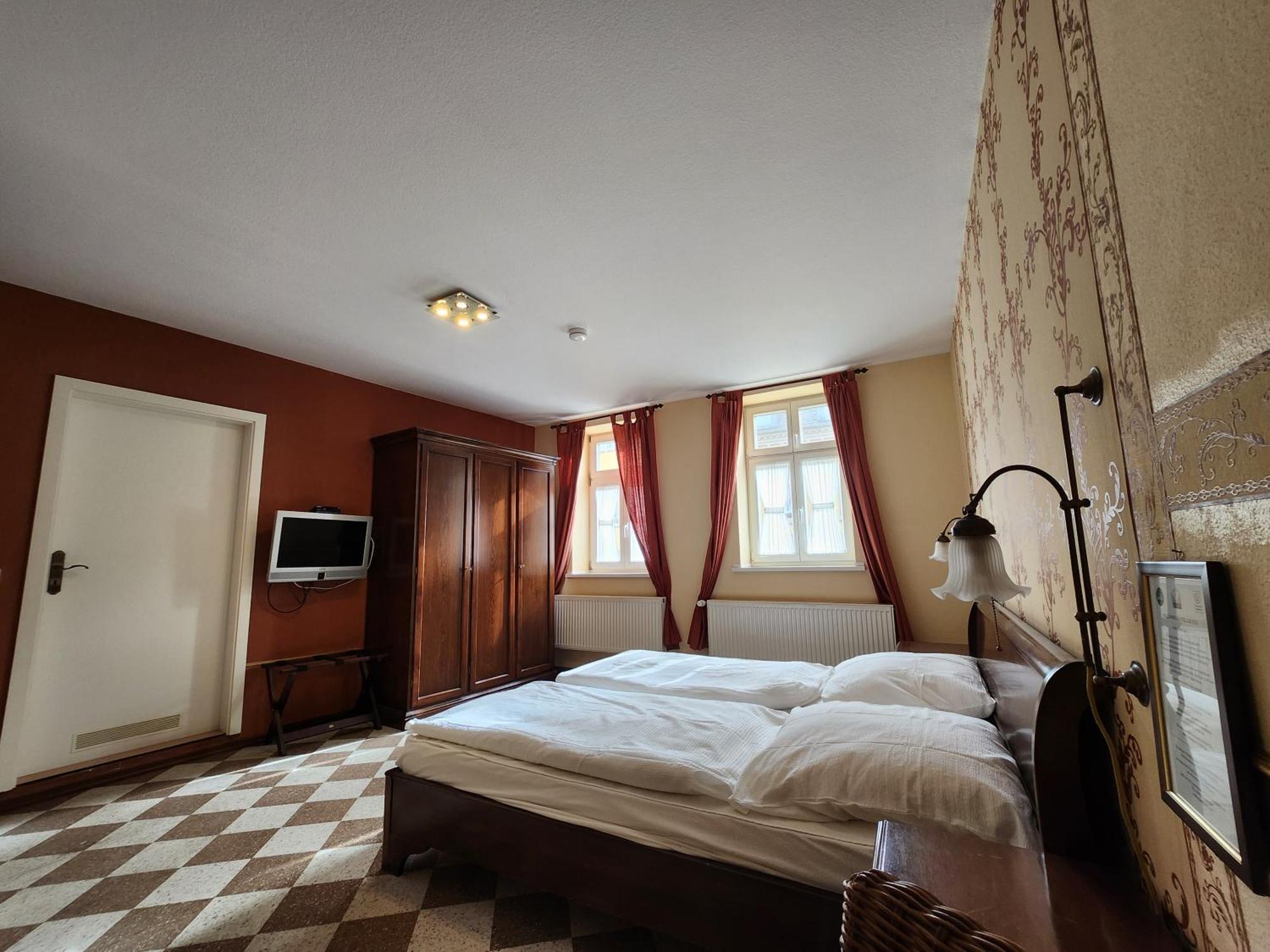 Hotel Garni Zur Post 韦尼格罗德 外观 照片