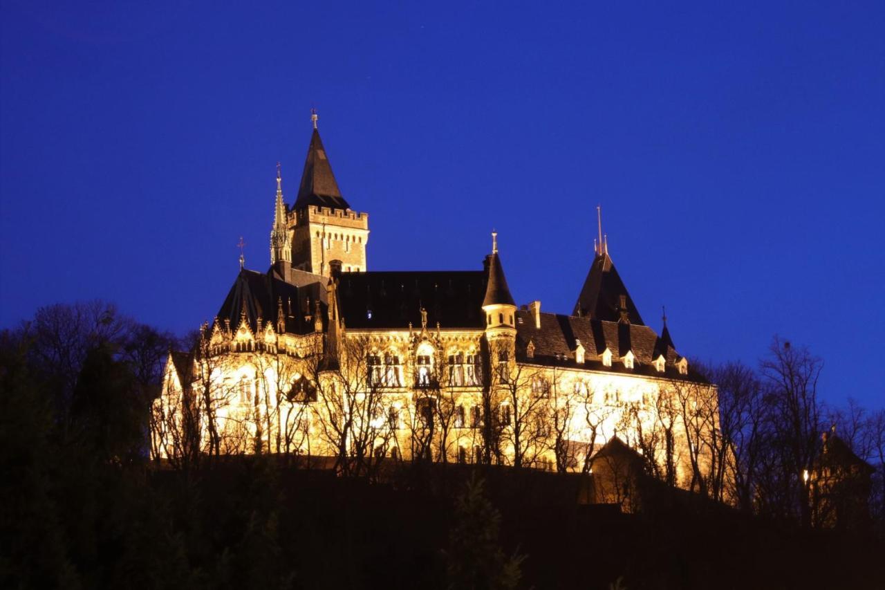 Hotel Garni Zur Post 韦尼格罗德 外观 照片